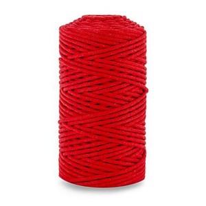Sznurek pleciony 3mm/100m CZERWONY /9026