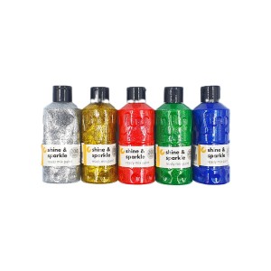 Farby BROKATOWE 5 kol. x 200ml /2959