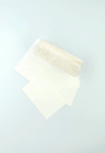 Koperta 12x8cm ecru 50szt (170g) /7193