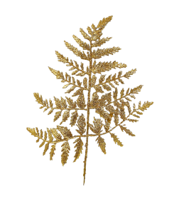  Gałązka ZŁOTA brokatowa 35cm/58943Z