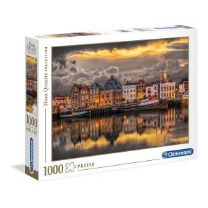 Puzzle 1000 el. HOLENDERSKIE NABRZEŻE Clementoni /4210