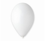 Balony pastel 10" 100szt BIAŁE (01) /0116