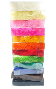 Piórka ozdobne MIX kolorów - pudełko 50g /5993