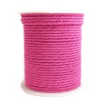  Sznurek skręcany 3mm/50m RÓŻOWY /9997-R