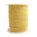 Sznurek skręcany 3mm/50m ŻÓŁTY /9997-Ż