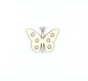 Motylek 5,5x4,5cm sklejka /1447