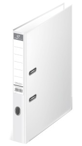 Segregator biurowy A4/50mm LAMINAT BIAŁY 5974