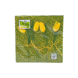Serwetki wiosenne Daisy 3-warstw. 20szt - 002501/3889