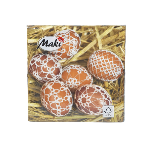 Serwetki wielkanocne Maki 3-warstw. 20szt - 009501/5533