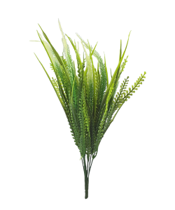  Bukiet - 7 gałązek - dodatek florystyczny białe końcówki /68622