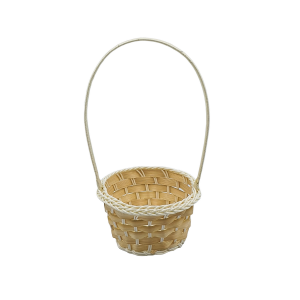 Koszyk bambusowo-żyłkowy okrągły 25cm /00012