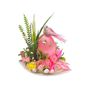 Stroik/Kompozycja wielkanocna JAJKO na porcelanie /49822