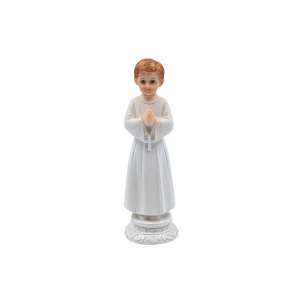 Figurka ceramiczna - komunia CHŁOPIEC 16cm /17572