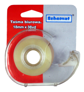 Taśma biurowa z dyspenserem /5018