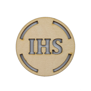 Hostia drewniana 6cm - IHS - /92547