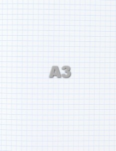 Papier kancelaryjny A3 kratka 100ark. /3141