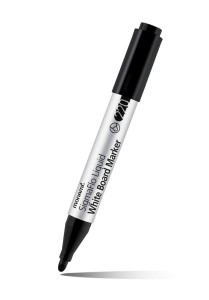  Marker suchościeralny CZARNY okrągły 2mm MONAMI /3320