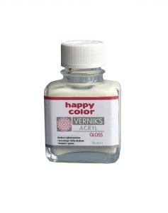 Werniks akrylowy - lakier z połyskiem GLOSS 75ml /9532