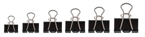  Klip biurowy 41mm czarny TETIS /8028