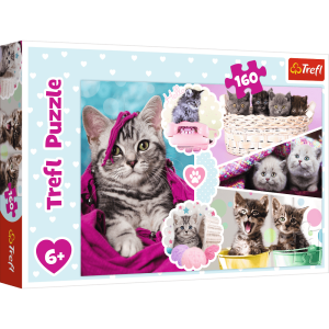  Puzzle 160 <Urocze kotki> TREFL /3712