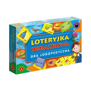  Gra edukacyjna logopedyczna LOTERYJKA OBRAZKOWA /3291